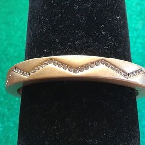 NWT Lia Sophia Gold Tone & Rhinestones Bracelet